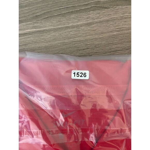 Nike Dri-Fit Ohio State Buckeyes Embroidered Polo Mens L Red Short Sleeve Swoosh - Picture 11 of 11